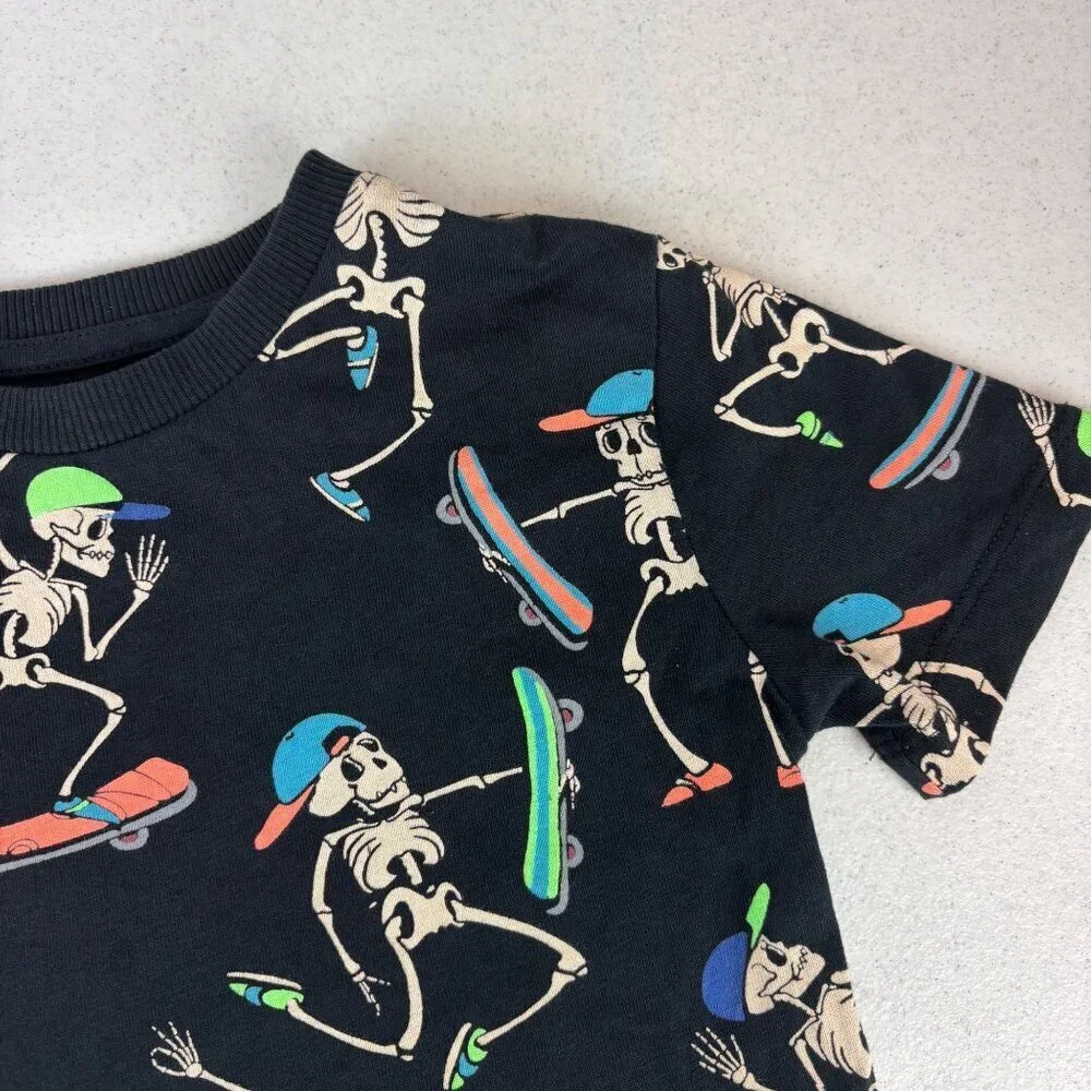 Next Skeleton Skateboarding Tee 3